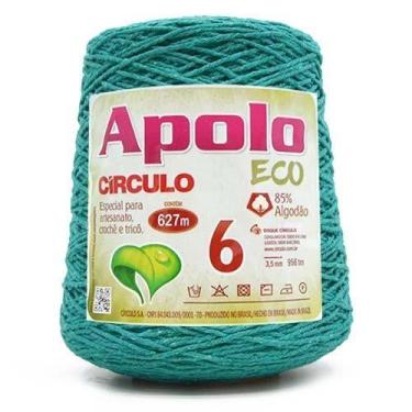 Imagem de Barbante Apolo Eco nº06 600g - CÍRCULO, 5669 TIFFANY