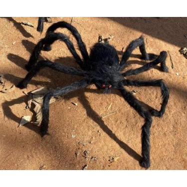 Imagem de Aranha Grande Peluciada Gigante Halloween(75cm/1.20metros) - princesa,