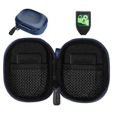 Imagem de CaseSack Capa Bitcoin para Trezor Model T Advanced Crypto Hardware Wallet com tela LCD sensível ao toque