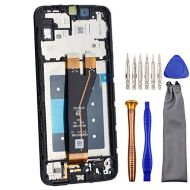 Imagem de Tela digitalizadora sensível ao toque com tela de substituição para Samsung Galaxy A14 5G SM-A146B Preto 6,6 polegadas