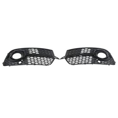Imagem de Er Grills, Er Grills,A Grill,2Pcront Fog Light Mesh Cover Gloss Black L Right T Replacement For Sq5 2013‑2017
