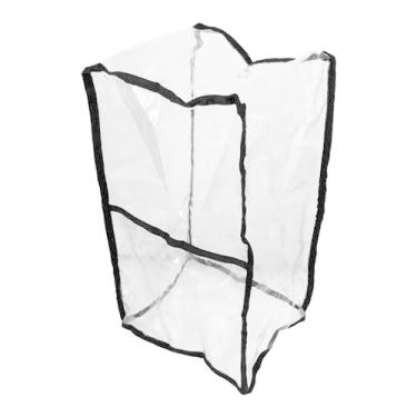 Imagem de Luxshiny Capa de liquidificador para eletrodomésticos de cozinha transparente antiarranhões capa de proteção de impressão digital para batedeira de suporte máquina de café 41 x cm