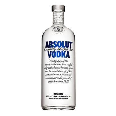 Imagem de Vodka absolut natural 1000 ml, U
