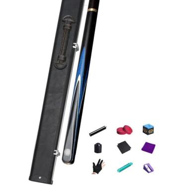 Imagem de Bastão de sinuca, bastão de taco de sinuca de 147 cm, bastão de taco de bilhar de bordo canadense, taco de sinuca profissional para esportes de mesa de sinuca de bar e casa, taco de sinuca de 18 ~ 600