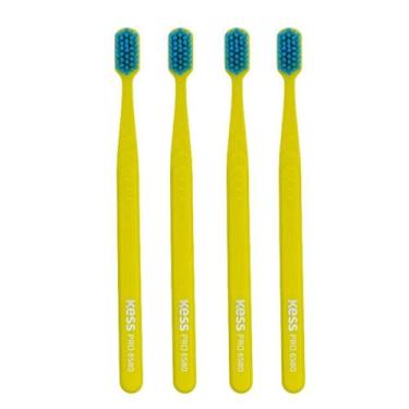 Imagem de Kit Escova Dental Extra Macia Kess Pro Pocket Belliz Verde C/4 - BELLI