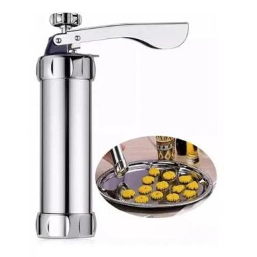 Imagem de Biscoito Press Maquina Fazer Biscoito Decoração Bolo Churros - Bc Bora