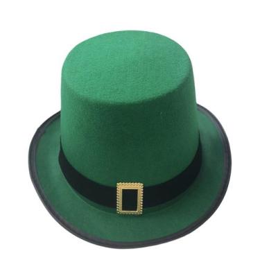 Imagem de Chapéu Cartola Verde Saint Patrick - Fantasias do O