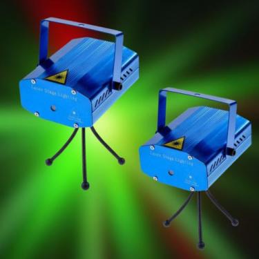 Imagem de Kit 2 Mini Projetor Holográfico Laser Com Efeitos - AD LIGHT