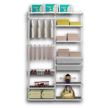 Imagem de Closet Aramado - Linear BABY - 1,30M - Casa Expressa