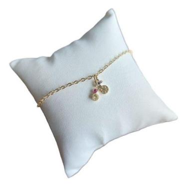 Imagem de Tornozeleira Com Pingente Bike Bicicleta Ciclista F Ouro 18k - De Cast