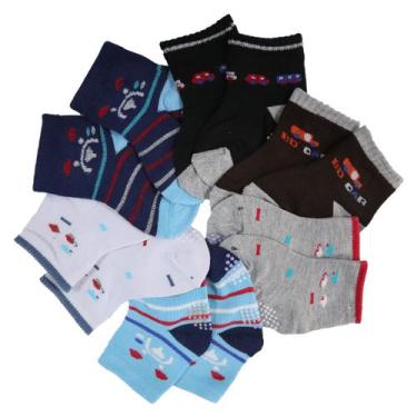 Imagem de Meia Infantil Menina E Menino Atacado Kit 12 Pares - Batutinhas Baby, 