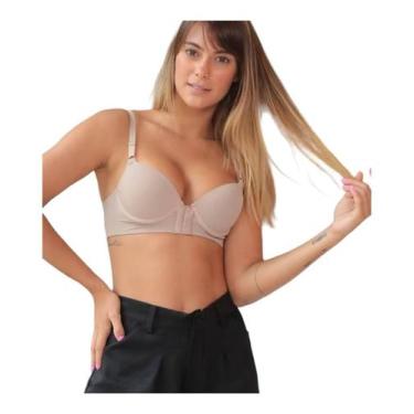 Imagem de Sutiã hiper reforçado fecho frontal costa larga, pala larga - FLOR DÁL