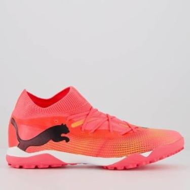 Imagem de Chuteira Puma Future 7 Match TT BDP Society Rosa-Masculino