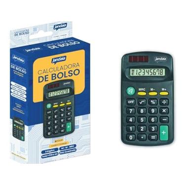 Imagem de Jandaia - Calcularora Bolso 8 digitos 402C - Solar + Pilha