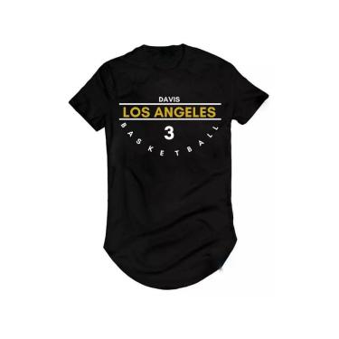 Imagem de Camiseta Longline Basquete Anthony Davis Los Angeles Laker