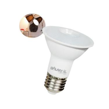 Imagem de Lâmpada Led 7w Par20 Soquete E27 Bivolt Luz Amarela 2700k - Galaxy LED