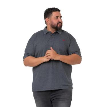 Imagem de Camisa Polo Plus Size da Marca Ridens Conforto que Dura Confira, G3, C