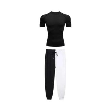 Imagem de Conjunto de Treino de Compressão Jujutsu Kaisen - Camiseta e Calça de 