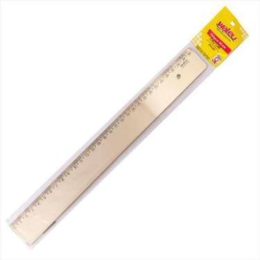 Imagem de Régua 30cm Maxcril new line ouro