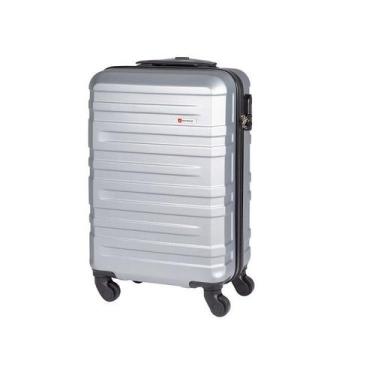 Imagem de Mala de Bordo 10 kg Travelux Lugano, Prata, P