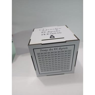 Imagem de cofre desafio 100 depósitos 10 mil reais