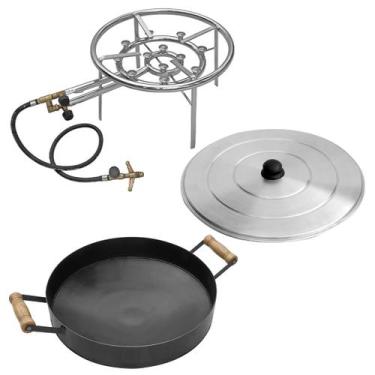Imagem de Kit Fogareiro 029 Disco 056.1 38cm Tampa 160.1 Papaléguas