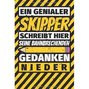 Imagem de Notizbuch liniert: Skipper Geschenke lustig Abschluss Geschenkidee Beruf