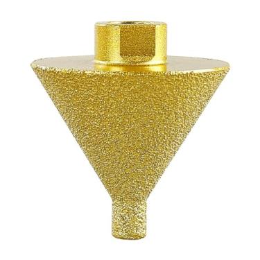 Imagem de Daconovo Broca de chanfro chanfrada de diamante Rosca M10 Broca escareadora de diamante Abridor de furos para furos existentes Ampliando o corte de modelagem em azulejo Mármore Pedra de quartzo Granit