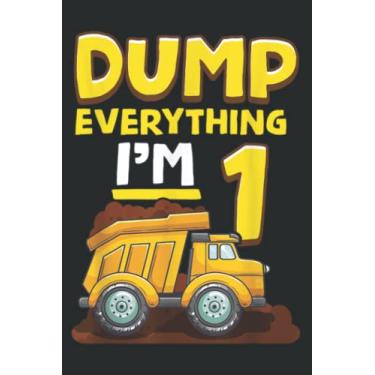 Imagem de 1St Birthday Construction Birthday Boy 1 Dump Truck: Weekly Planner Journal: Notebook Planner,To Do List, Weekly Organizer (6" x9")