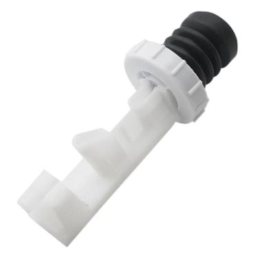 Imagem de Ioensy Adaptador de filtro de drenagem de máquina de lavar, válvula de drenagem resistente multiuso, substituição para apartamento, fazenda, lavatório
