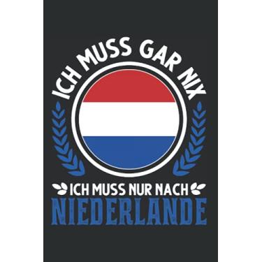 Imagem de Niederlande Notizbuch: Niederlande Urlaub Holland Reise Texel / 6x9 Zoll / 120 gepunktete Seiten Seiten