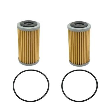Imagem de Pacote com 2 filtros de óleo trans de transmissão com anéis de vedação compatíveis com Nissan 2013-2019 Altima Maxima Murano Sentra Versa Trans Replace 31726-28X0A 31726-3JX0A