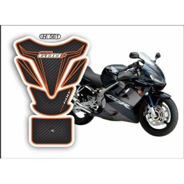 Imagem de Adesivo Protetor De Tanque Moto Cbr 600 F  Resinado H561 - Resitank