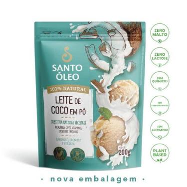 Imagem de Leite de Coco em Pó 200g - Santo Óleo