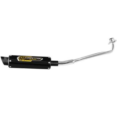 Imagem de Escapamento Moto Honda Biz 125 2006 a 2010 Pro Tork Competition Curva 