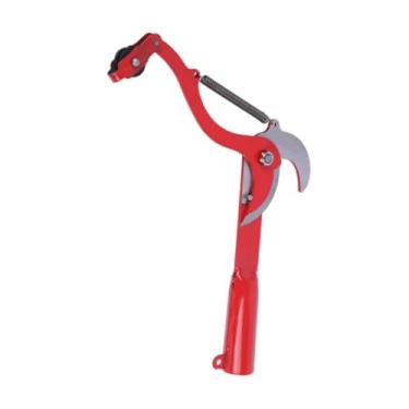 Imagem de Bothyi Tesoura de jardinagem podador de mão 0,2 em galhos anti -alça de deslizamento poda tesouras tesouras de jardinagem para pomar em vasos, Vermelho