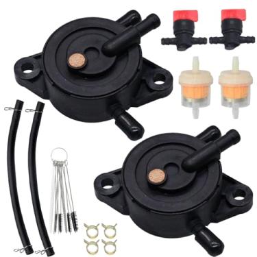 Imagem de JDLLONG Pacote com 2 bombas de combustível 49040-0769 para Kawasaki 4 tempos FD731V FX751V FX801V FX850V FD731V FH381V varia de AS00 a FS04. Substitui 49040-1059 49040-7001 49040-1062