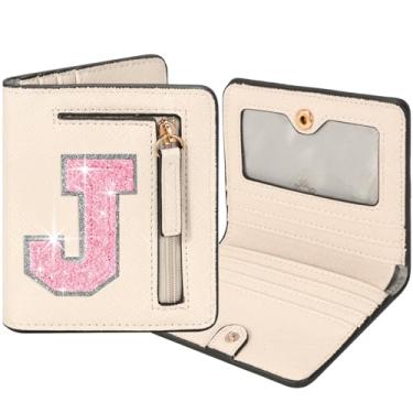 Imagem de OYLOLA Presentes de Natal para meninas adolescentes carteira RFID mulheres presente de aniversário para meninas 4 5 6 7 8 9 10 11 12 13 anos de idade meninas moda moda meninas presentes, Bege, J