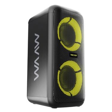 Imagem de Caixa de Som Bluetooth Tipo Torre WAAW SOUND BOX INFINITE 200 4 Alto-Falantes com LED TWS 160W RMS