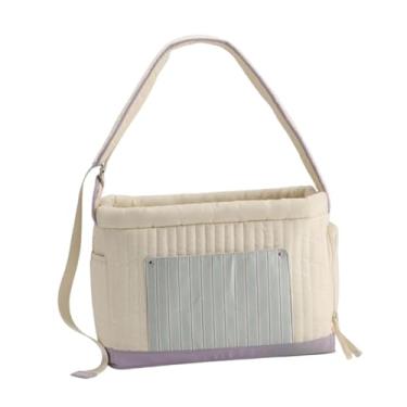 Imagem de Generic Portador de cães, transportadora de cachorros de viagem, bolsa de transporte confortável, bolsa de transporte para cachorro, pequenos animais, Bege
