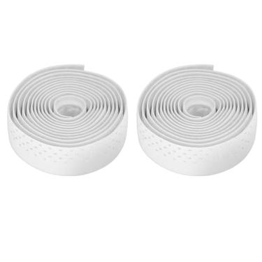 Imagem de 2pcs Red Slip LeBar Fita para Passeio Confortável - Engazas de Alça de Ciclismo para Bicicletas de Estrada - Bike Bar Tape Wraps para um IP Confortável