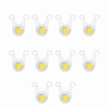 Imagem de 10pcs Tenda String Light, 3 Modos de Luz IPX4 Watertight 5 Cores LED Strip para Outdoor Camping Ambiente (yellow)