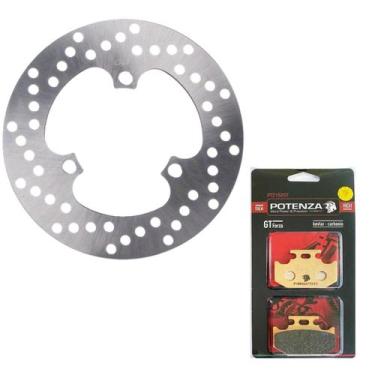 Imagem de Disco de Freio Traseiro Lander 250 2016 A 2023 + Pastilhas Potenza - G