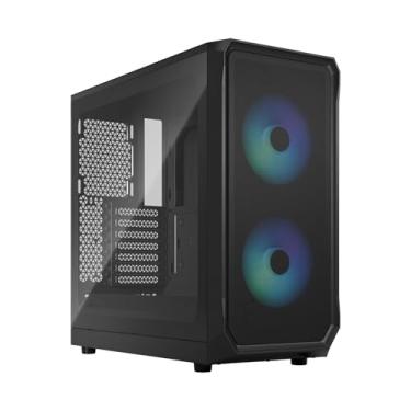 Imagem de Fractal Design Focus 2 RGB Preto TG Clear Tint, torre média - vidro temperado