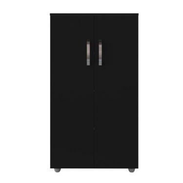 Imagem de Armário Multiuso Sapateira Organizadora 2 Portas Rosana Preto- MABE MA
