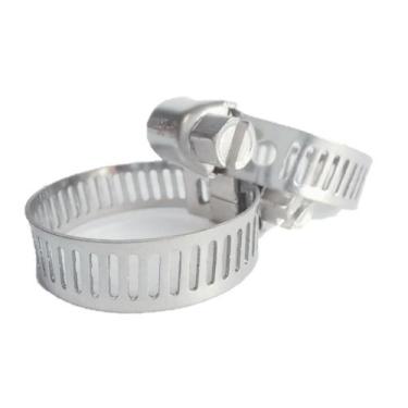 Imagem de Kit 2 Abraçadeira Rosca Sem Fim 5/8x3/4 De Aço 16-19mm Para Mangueira 
