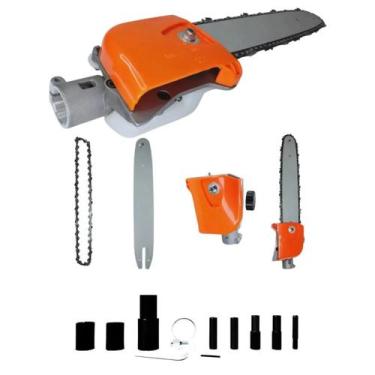 Imagem de Kit Motopoda Com Adaptador Universal 26mm 9 Estrias Para Roçadeira - K