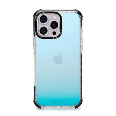 Imagem de Customic Capinha Case Capa para Celular iPhone 16 Pro Max (6.9"), Impactor Deep Space Anti Impacto Proteção Militar 4 metros contra quedas, Antiamarelamento, Azul