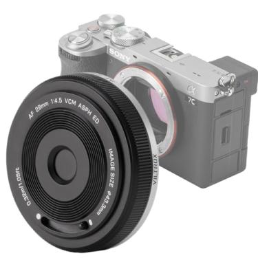 Imagem de Lente VILTROX 28 mm F4.5 AF Full Frame Autofocus Lente Panqueca Grande Angular para Câmera E-Mount a7 a7R a7S a7C a7RII a7SII a7SIII a7III a7RIII a7IV a7RIV a9 a9II