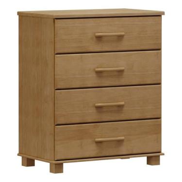 Imagem de Comoda 5 Gavetas 1 Porta Ouro Freijó - FN - Finestra